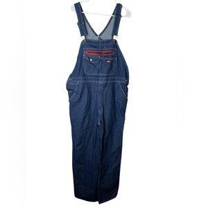 Dickies Bib Denim Overalls Size M Carpenter Ranch Farmer Workwear Adjustable